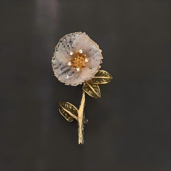 「 Camellia 」Brooch