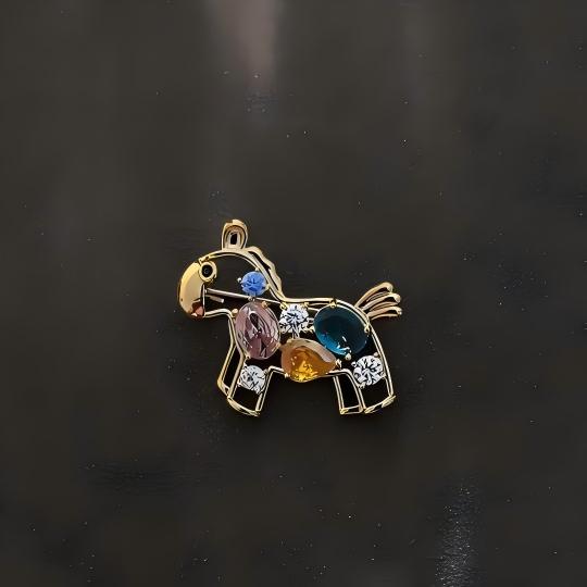 「 Pony 」Brooch
