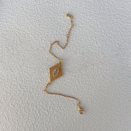 Greek Eye Chain Bracelet