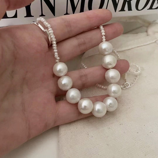 「 Smiley 」Natural Pearl Necklace