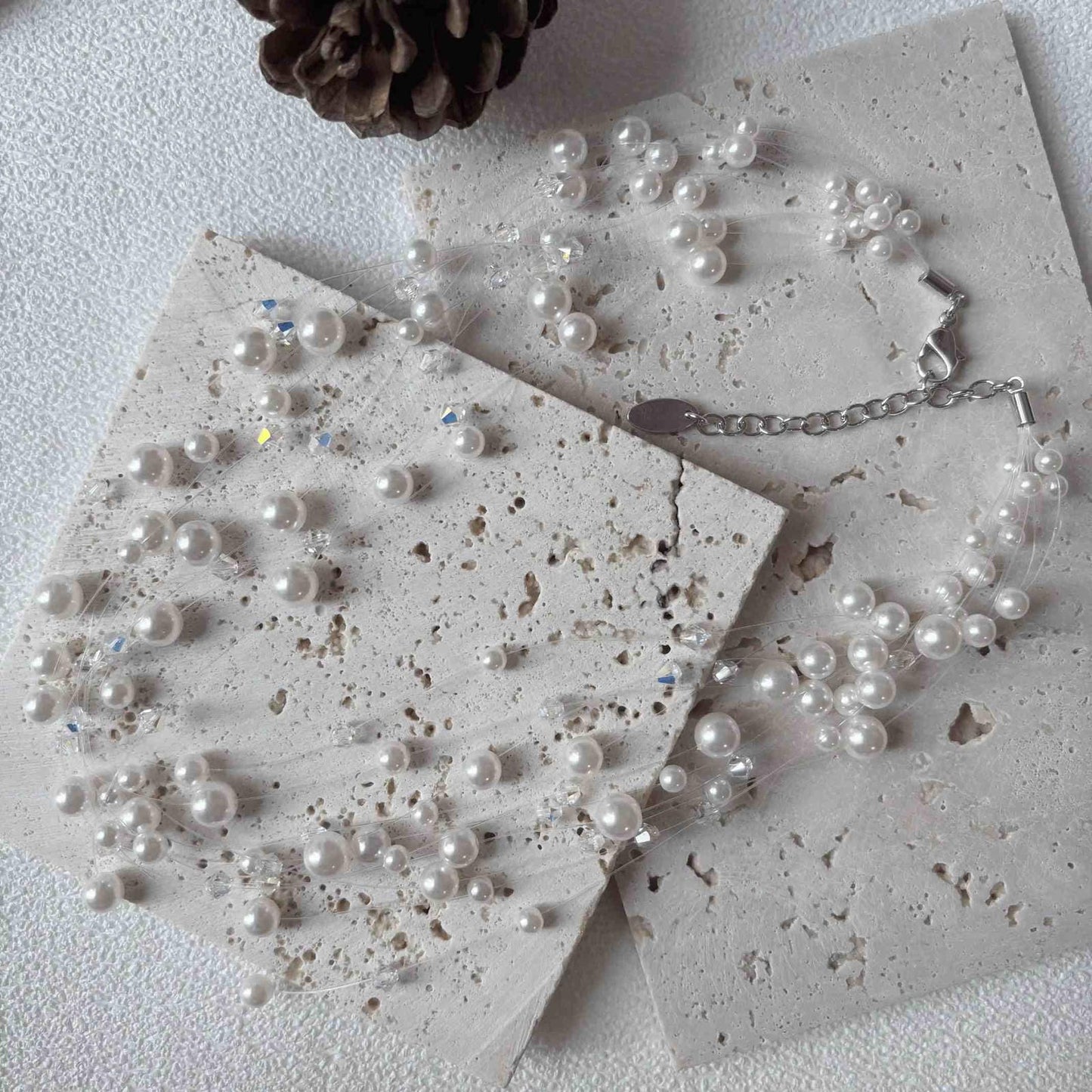 「 Star-Strewn Night 」Necklace