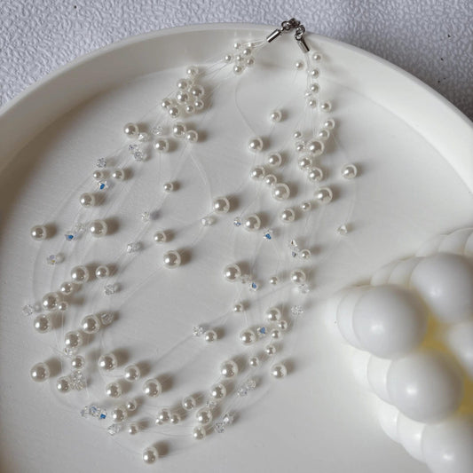 「 Star-Strewn Night 」Necklace