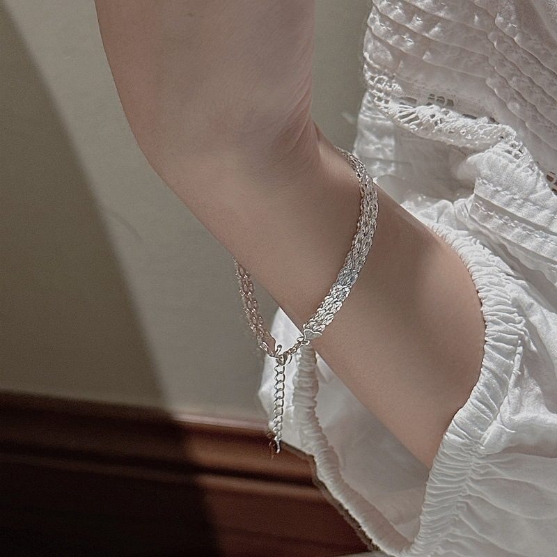 WOVEN GEOMETRIC DIAMOND BRACELET