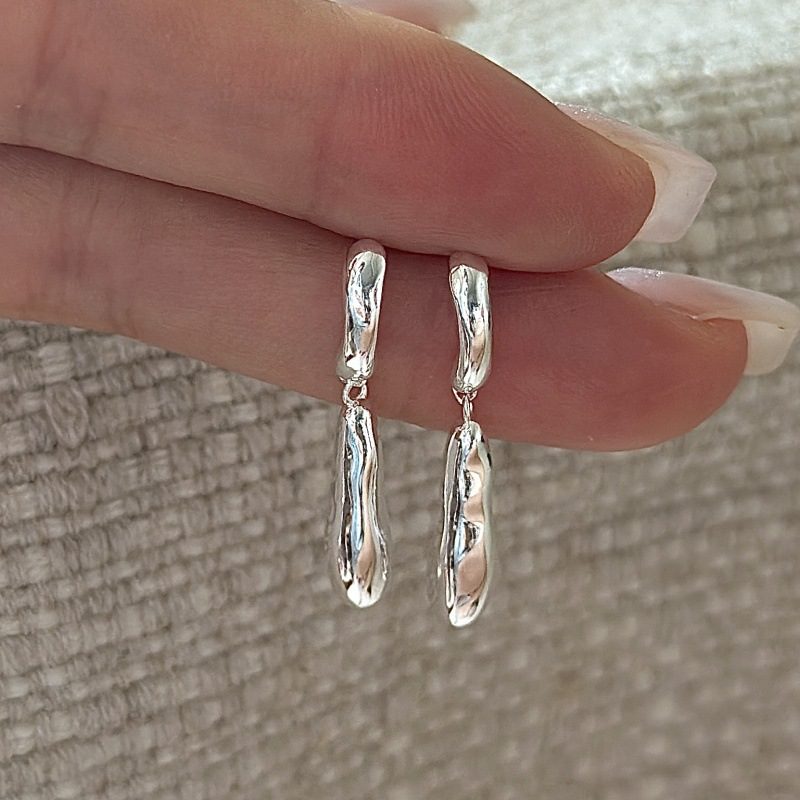 STERLING SILVER TEARDROP EARRINGS
