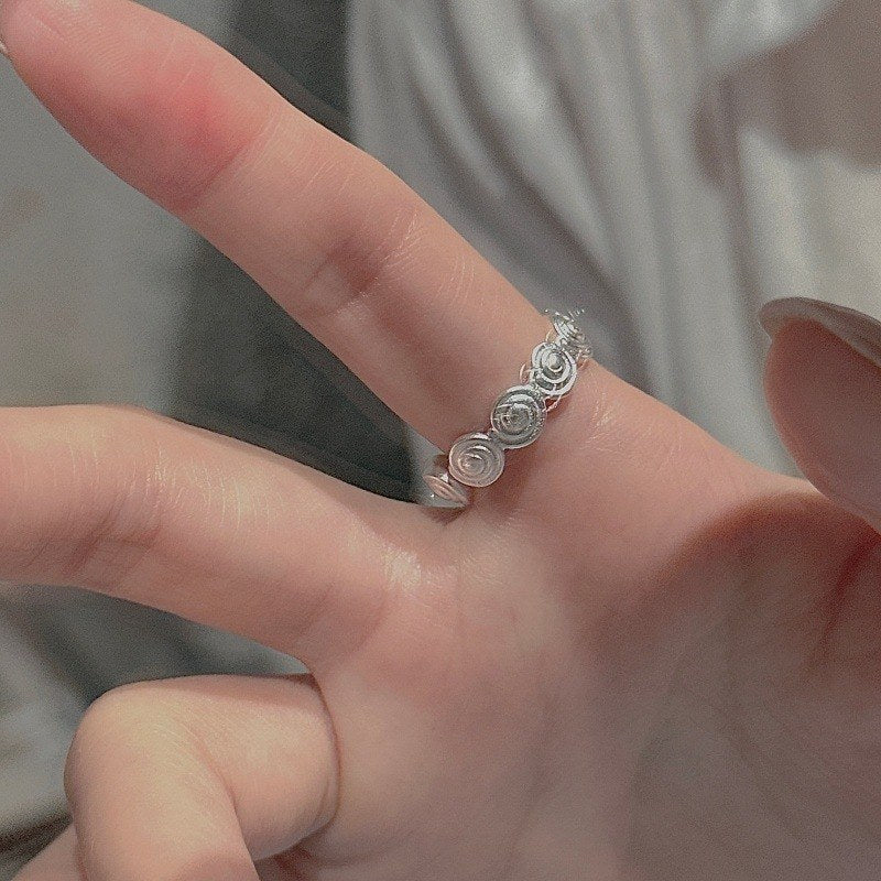 SWIRL OPEN RING