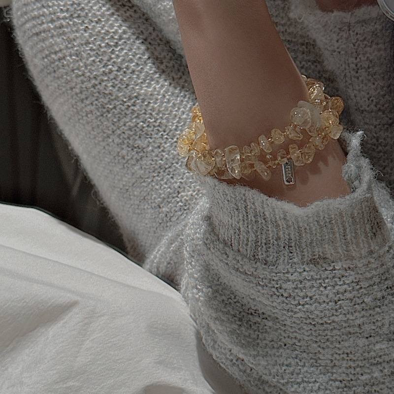 CITRINE CASCADE BRACELET