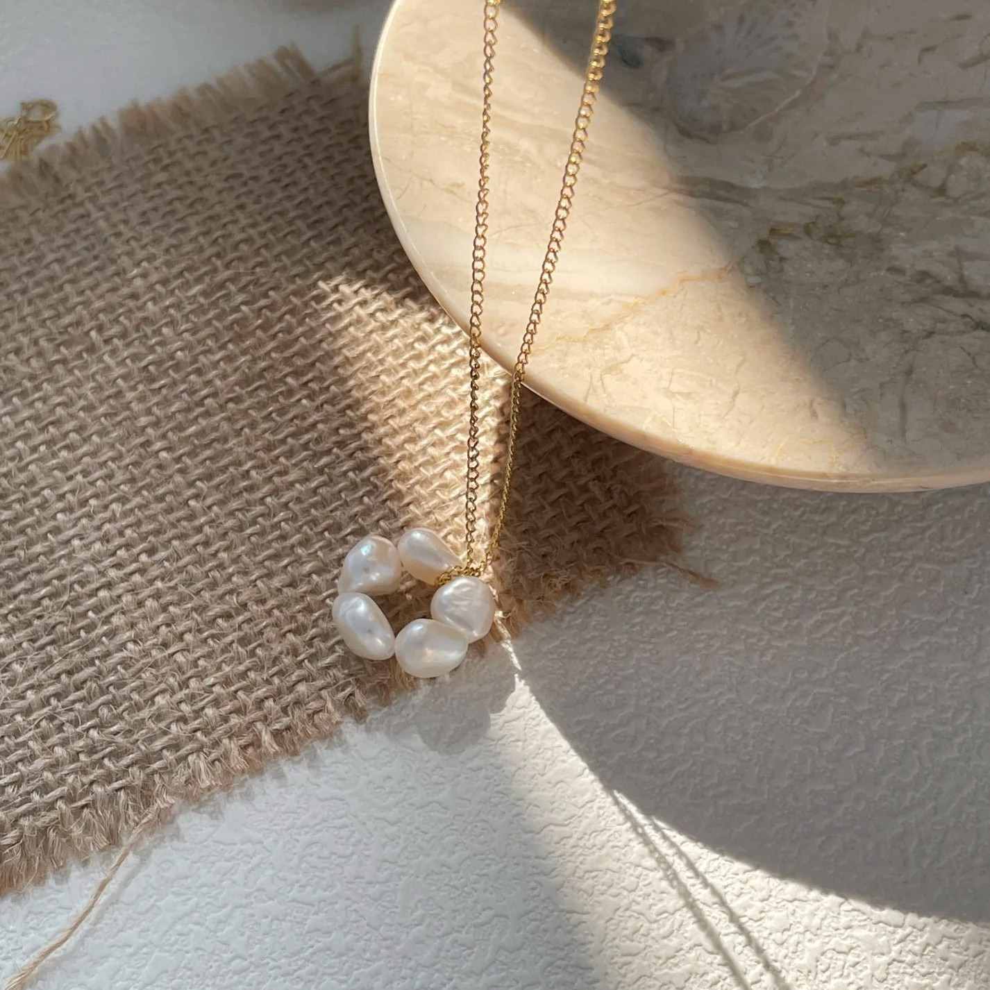 「 PEARL BLOOM 」NECKLACE
