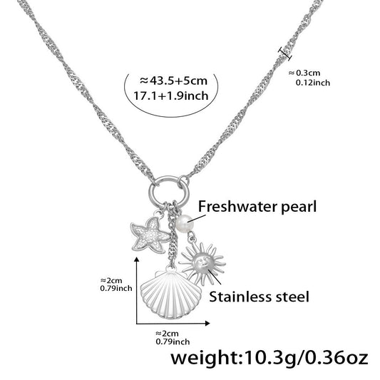 STARFISH SHELL NECKLACE