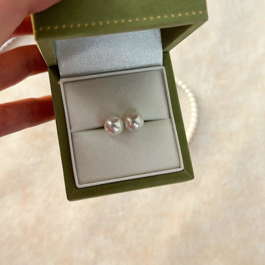 「 LUSTRE 」 STUD EARRINGS