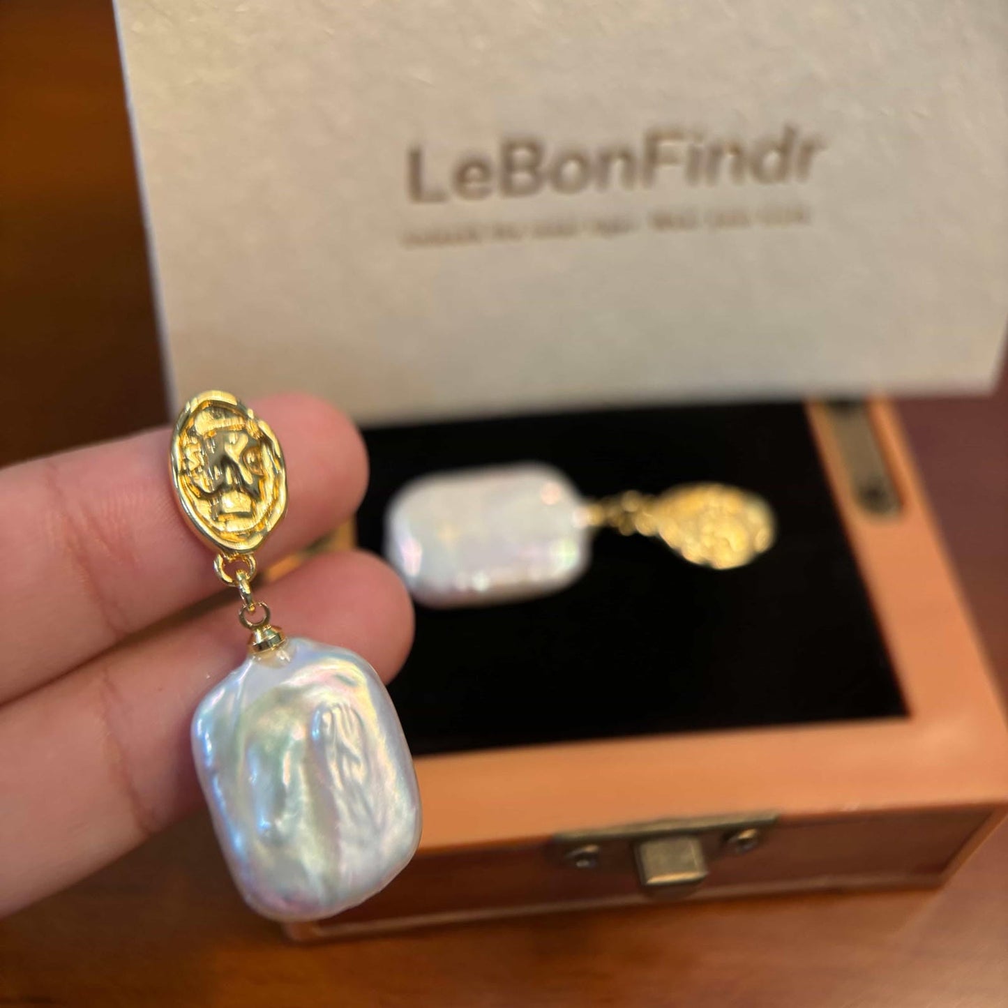 「 Mini Cube 」Earrings