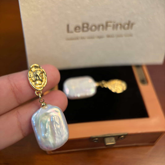 「 Mini Cube 」Earrings