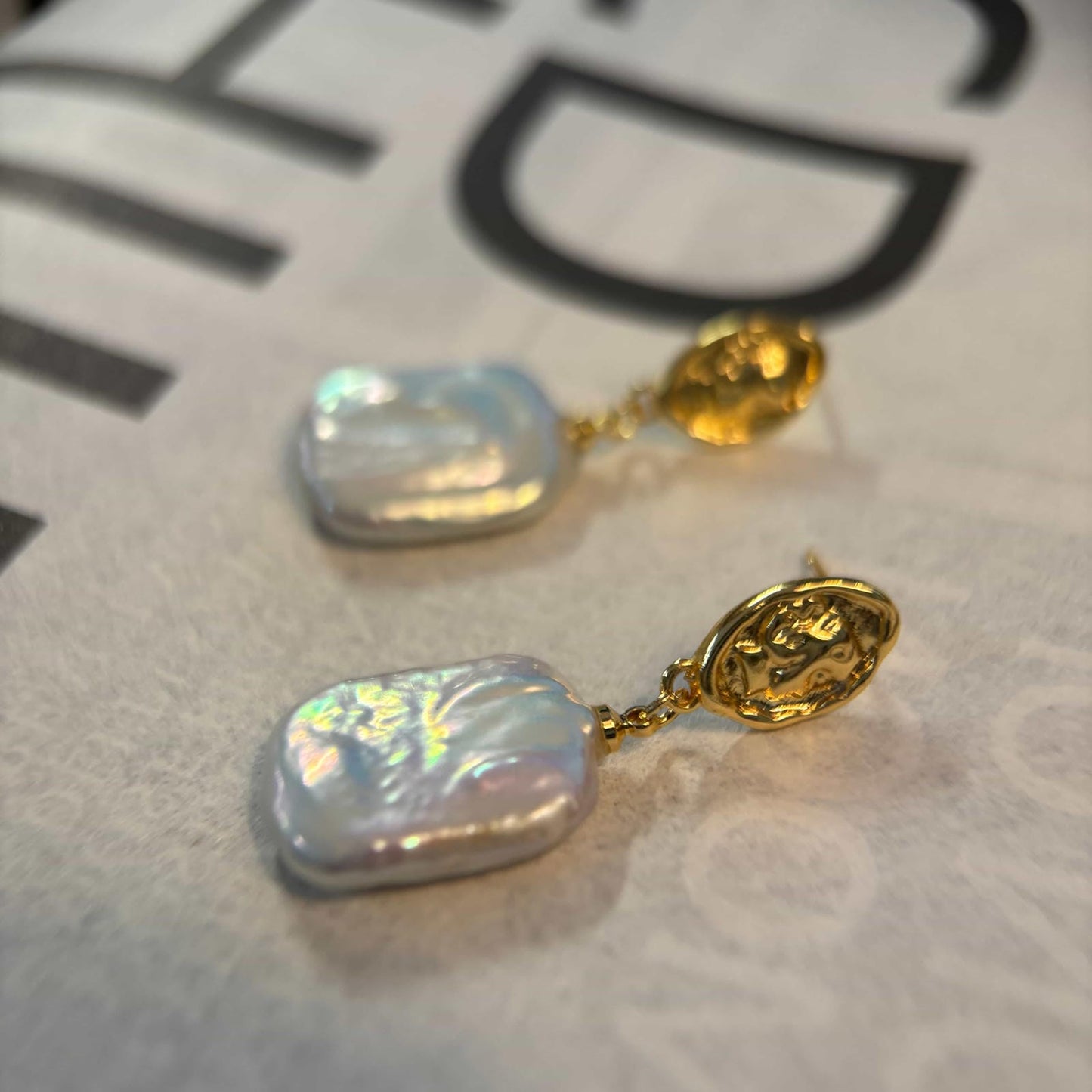 「 Mini Cube 」Earrings