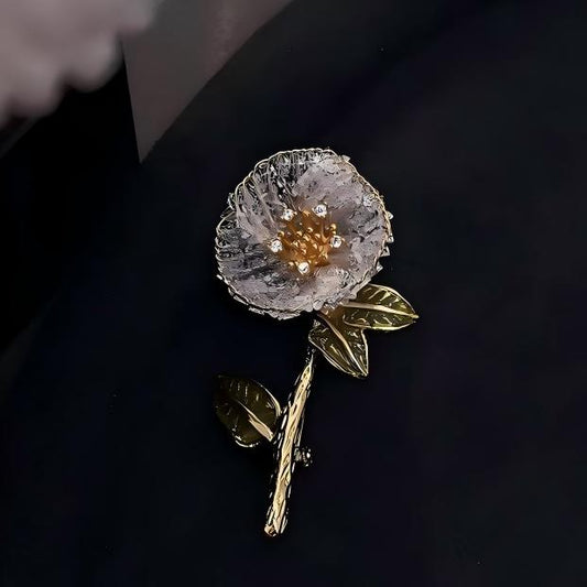 「 Camellia 」Brooch
