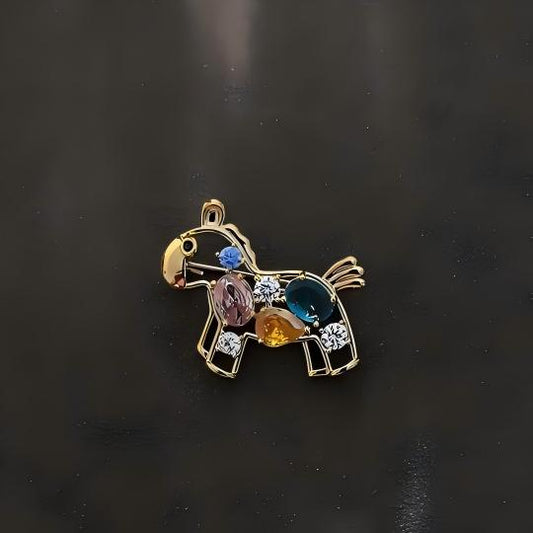 「 Pony 」Brooch