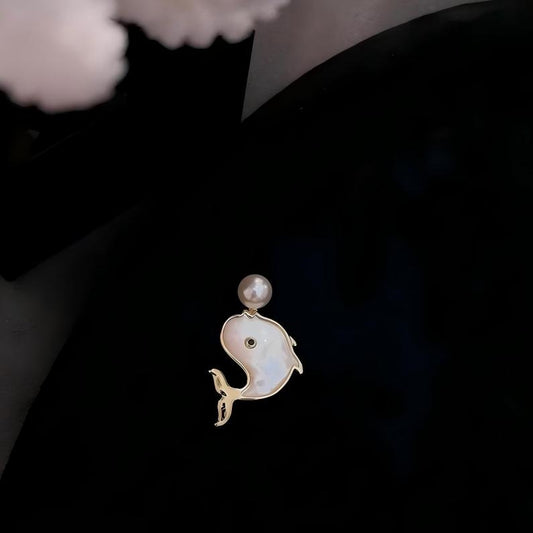 「 Whale's Bubble 」Brooch