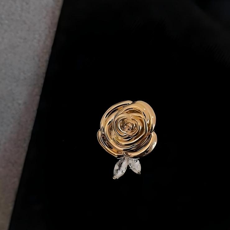 「 Golden Rose 」Brooch