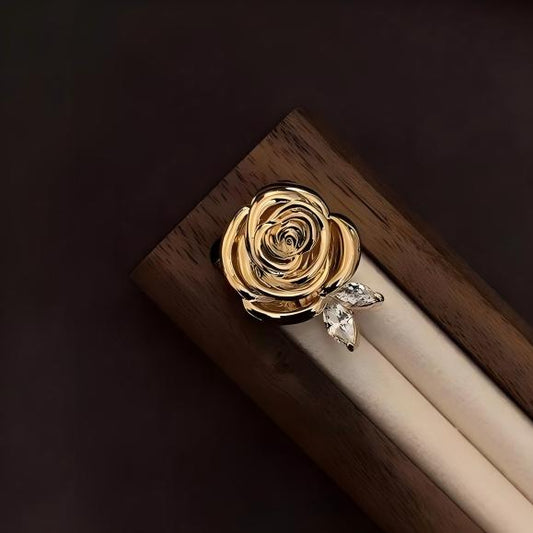 「 Golden Rose 」Brooch