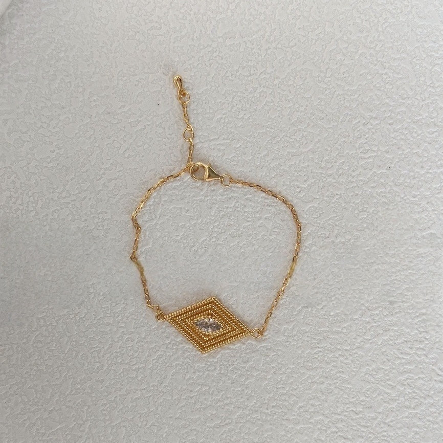 Greek Eye Chain Bracelet