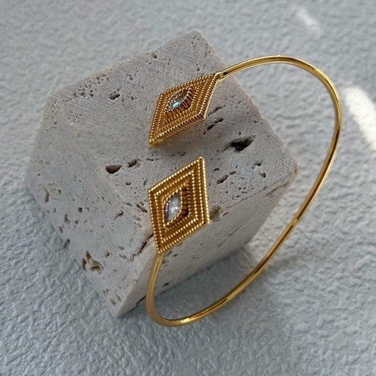Greek Eye Bangle
