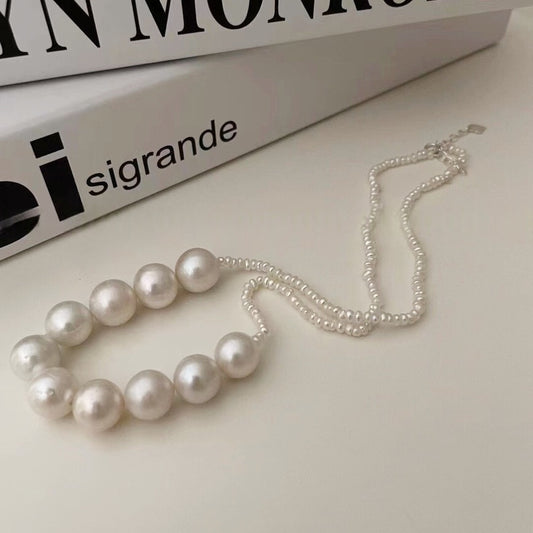 「 Smiley 」Natural Pearl Necklace