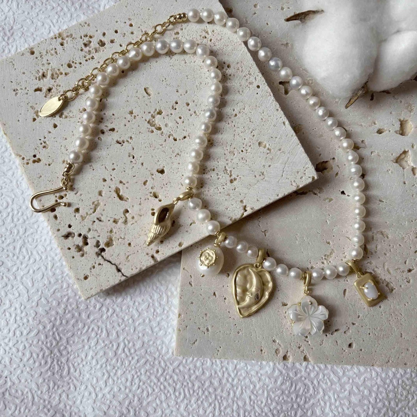 「 In the Wild 」Pearl Necklace