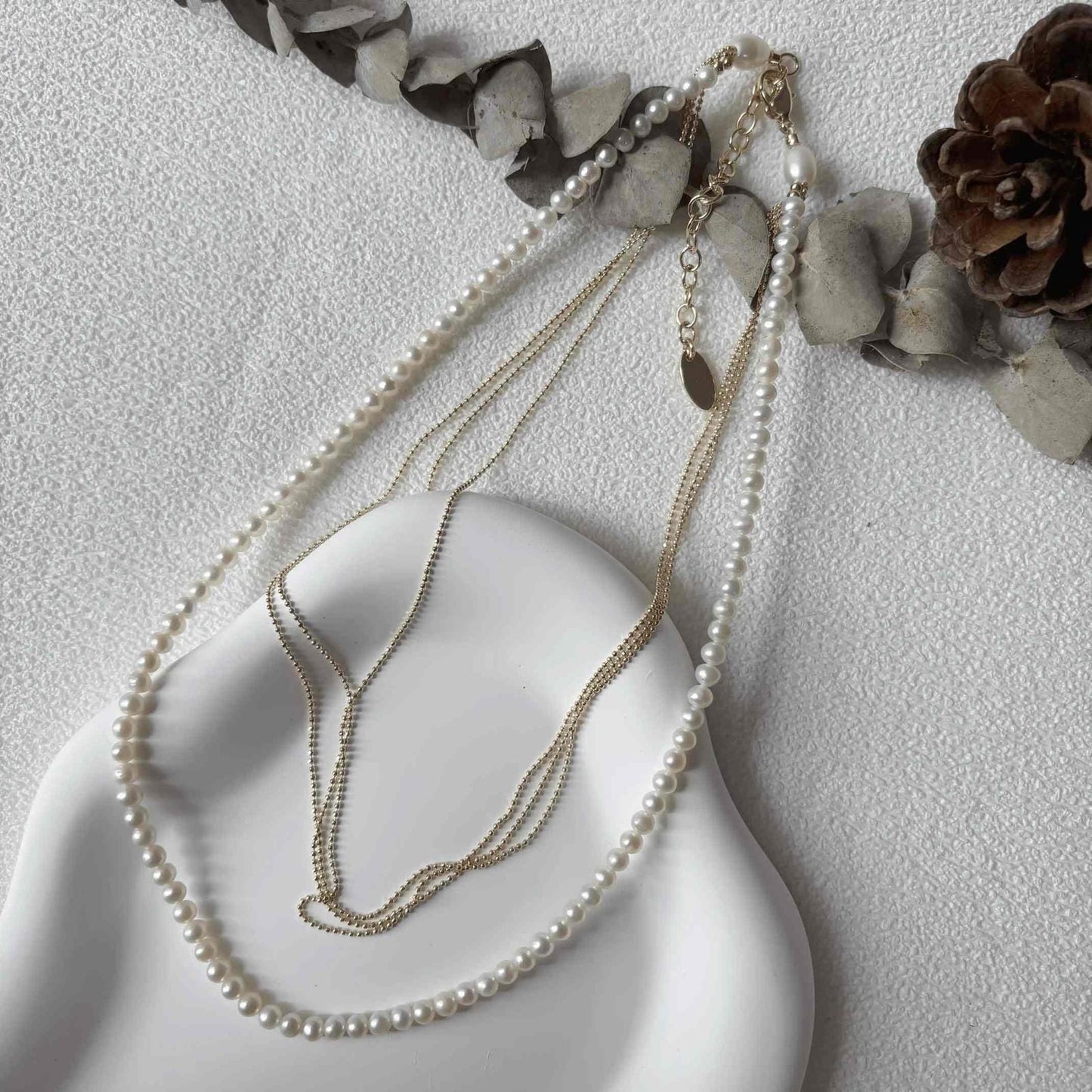 「The Pearl Quartet」Necklace