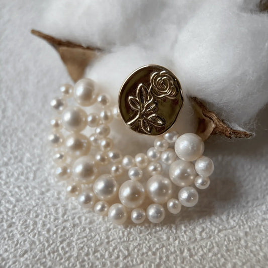 「 Hem of the Rose 」Earrings