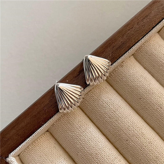 S925 Sterling Silver Shell Earrings