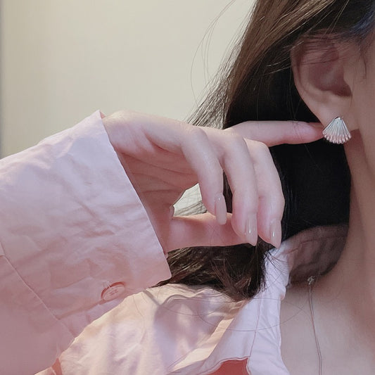 S925 Sterling Silver Shell Earrings