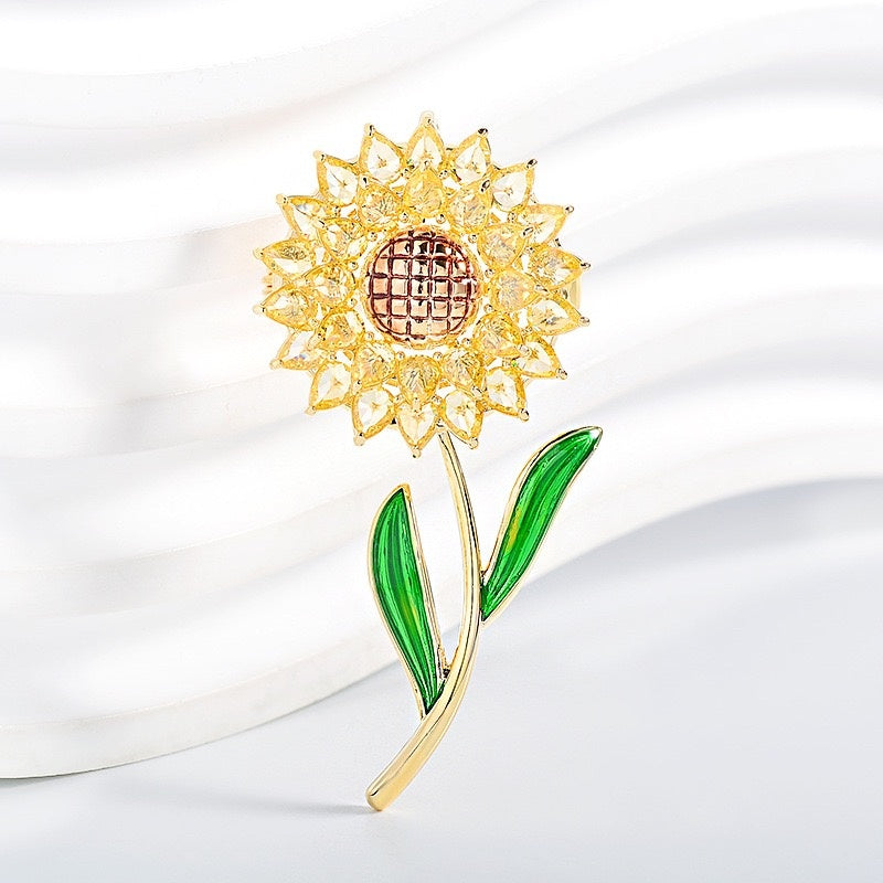 「 Sunflower 」Brooch