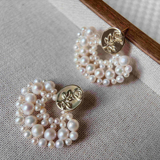 「 Hem of the Rose 」Earrings