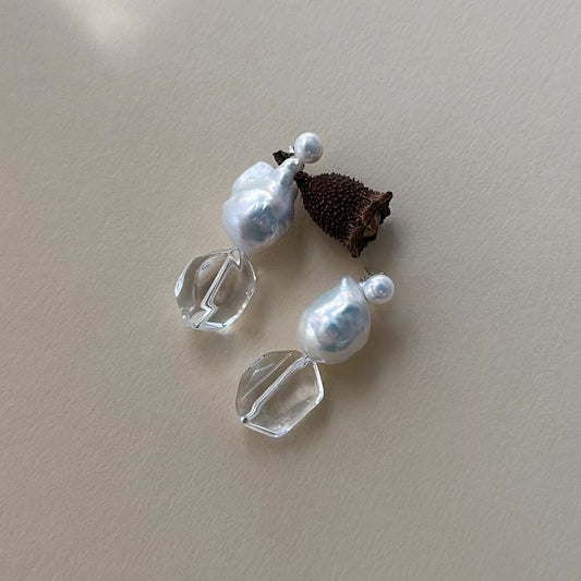 「 THAW 」 DROP EARRINGS
