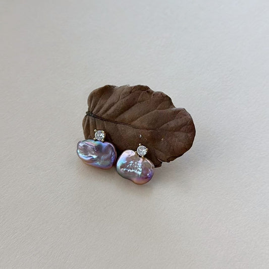 「 DUSK 」 STUD EARRINGS
