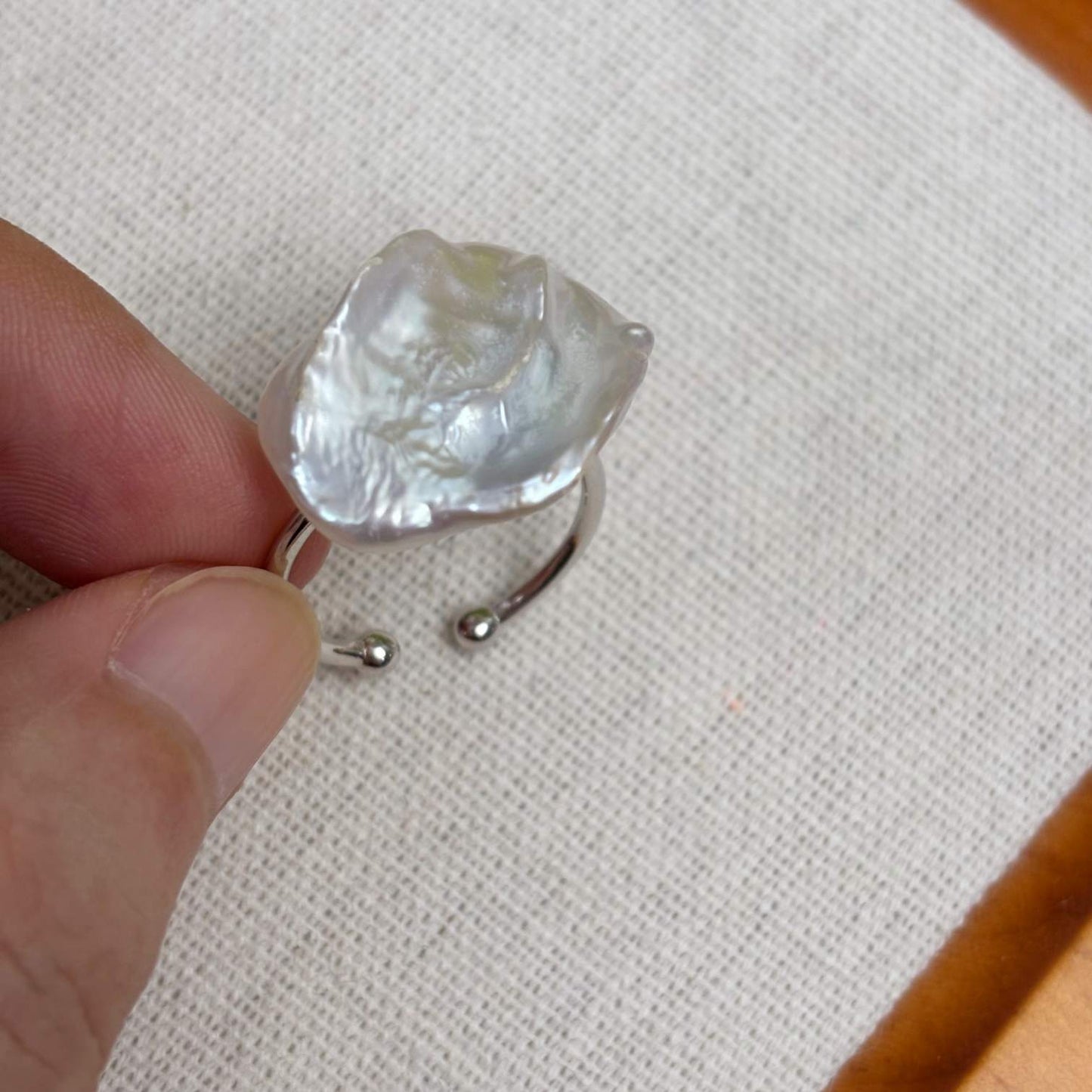 PETAL OPEN RING