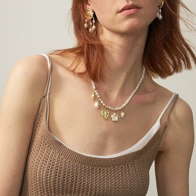 「 In the Wild 」Pearl Necklace