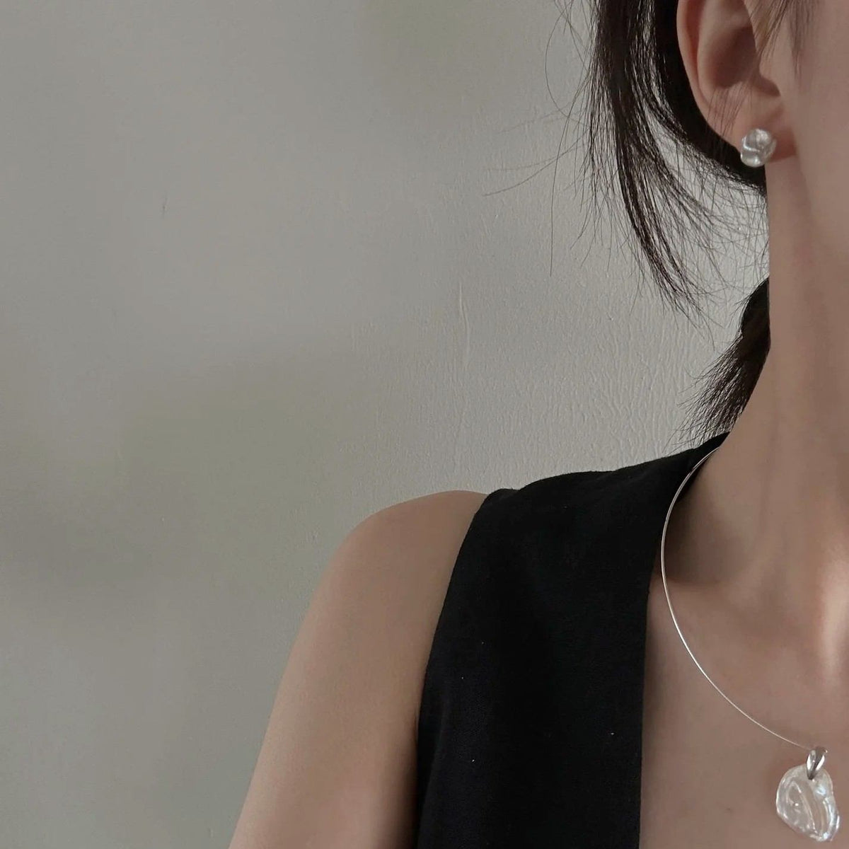 「 MIST 」STUD EARRINGS