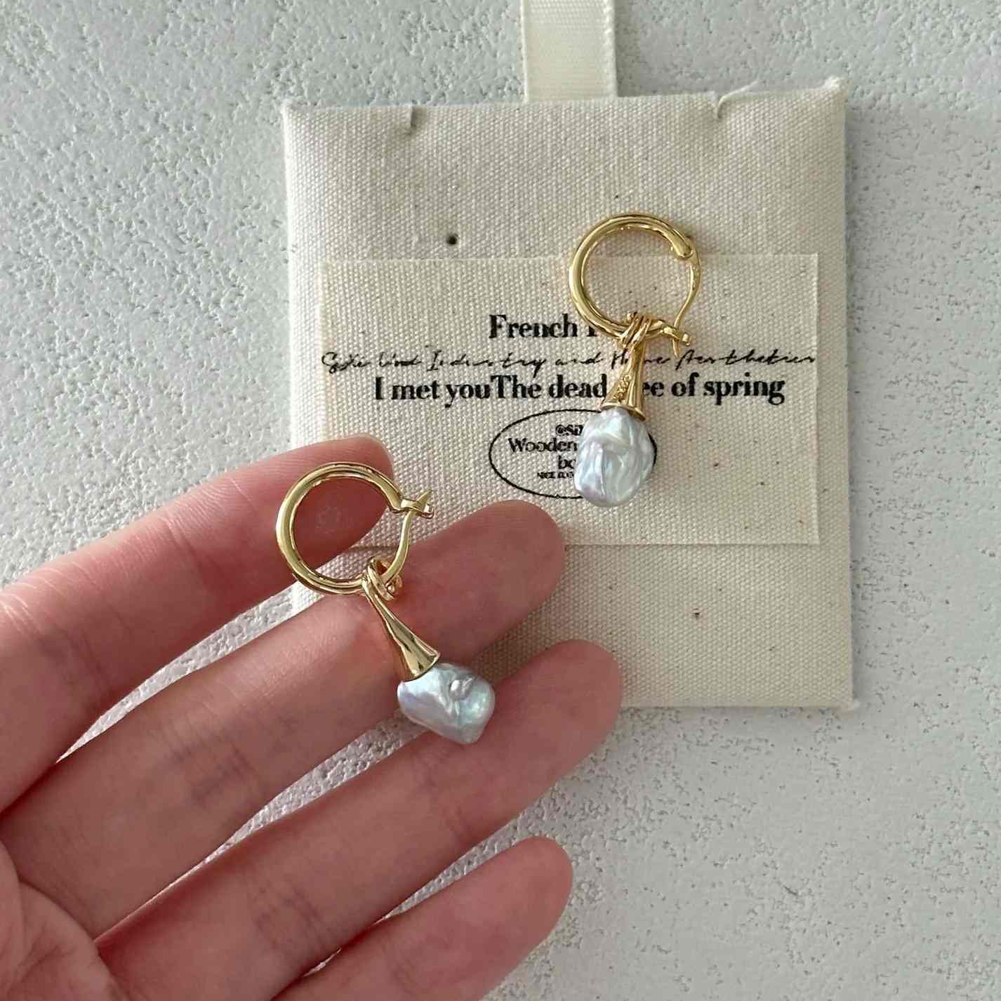 「 DRIP 」 EARRINGS