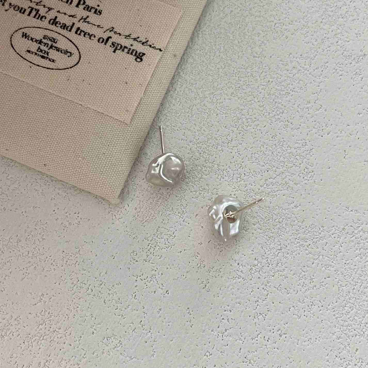 「 MIST 」STUD EARRINGS