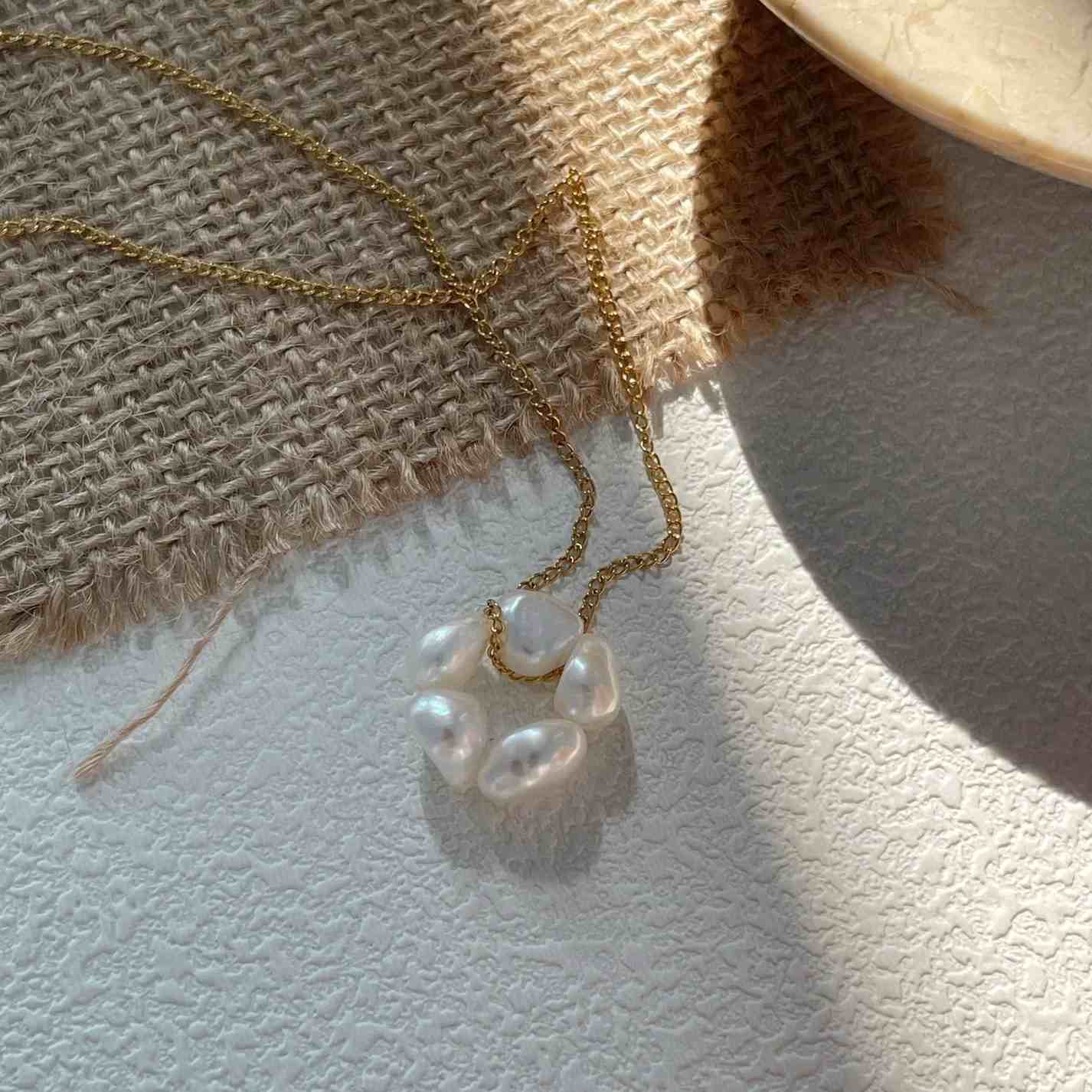 「 PEARL BLOOM 」NECKLACE
