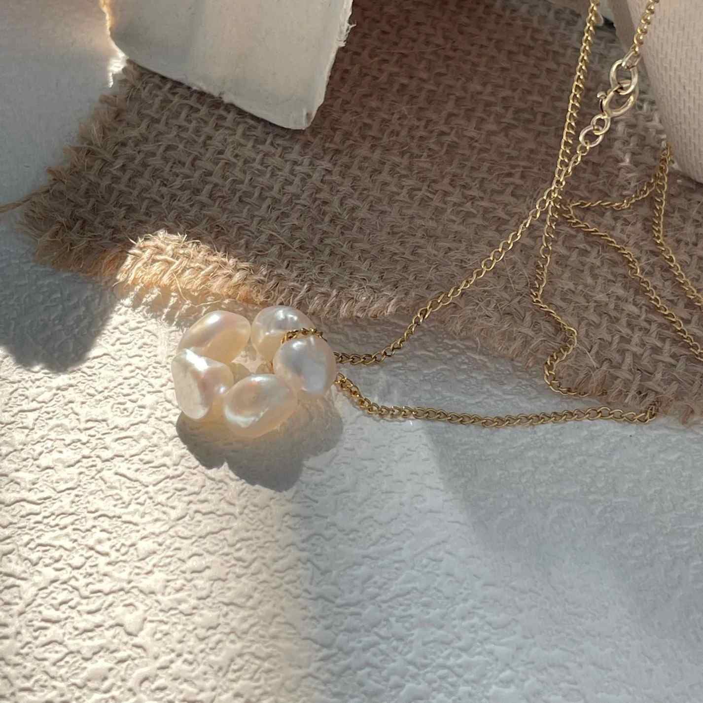 「 PEARL BLOOM 」NECKLACE