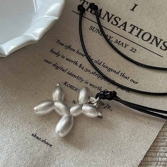 BALLOON DOG PENDANT NECKLACE