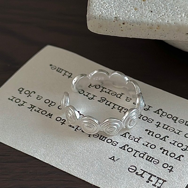 SWIRL OPEN RING