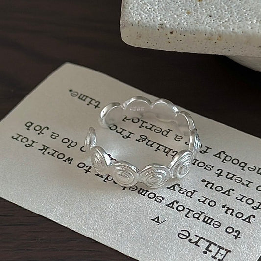SWIRL OPEN RING