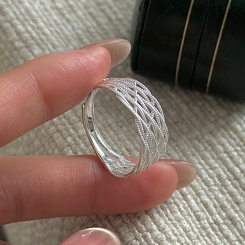 「 INTERLACE 」 OPEN RING