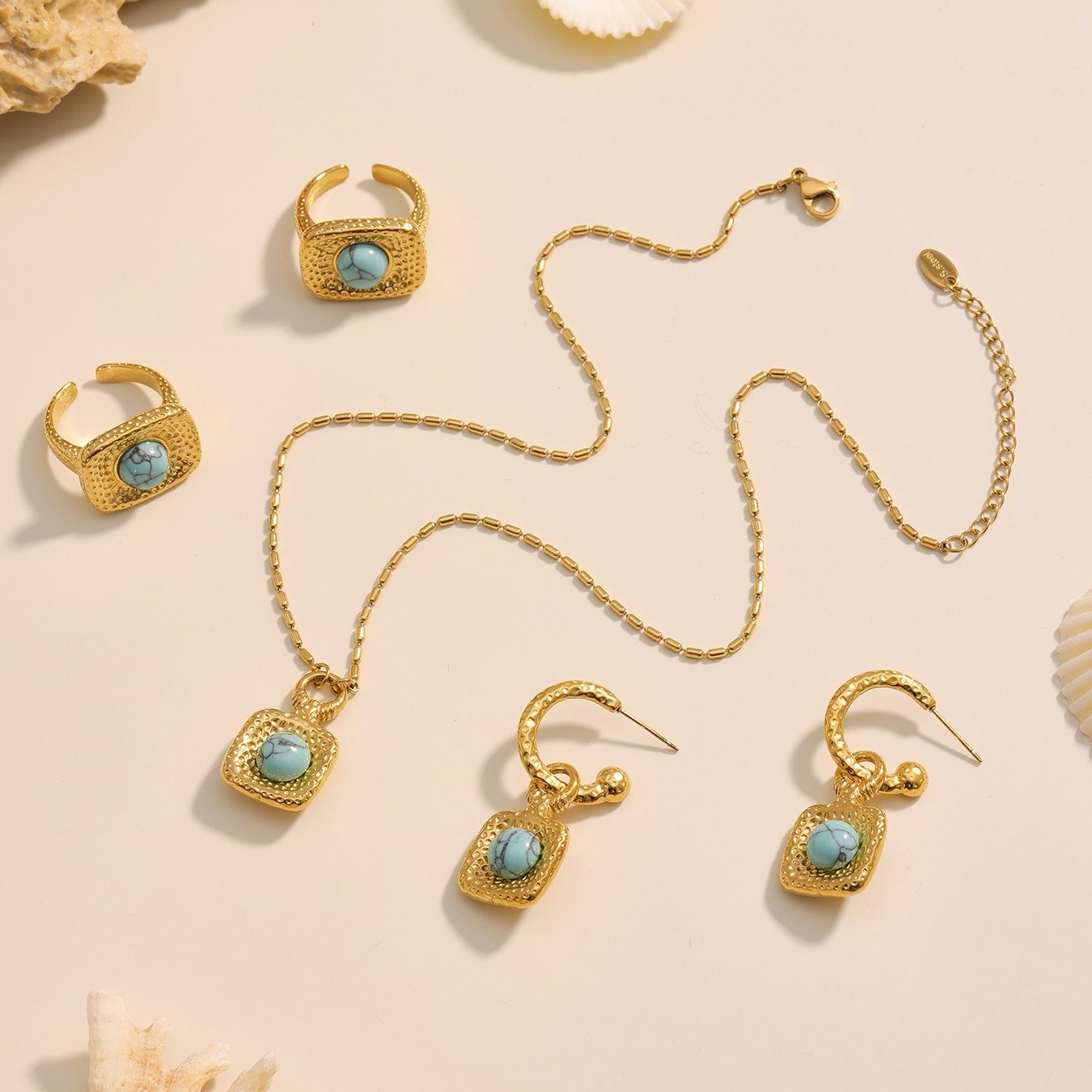 GOLDEN TURQUOISE SET