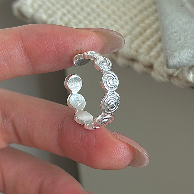 SWIRL OPEN RING