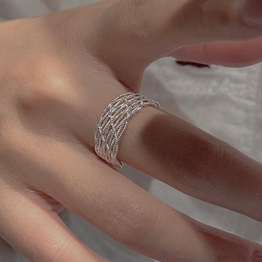 「 INTERLACE 」 OPEN RING