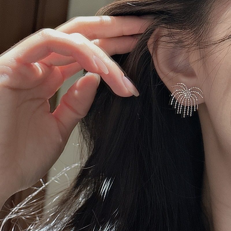 TASSEL FIREWORK EARRINGS