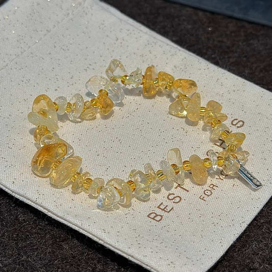 CITRINE CASCADE BRACELET