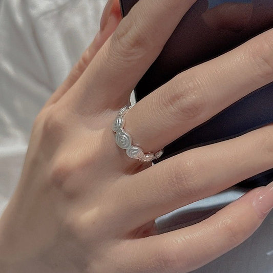 SWIRL OPEN RING